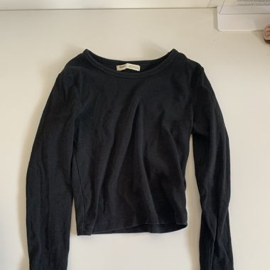 Crop top à manches longues