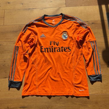 Maillot orange du Real Madrid Ronaldo 2014/2015