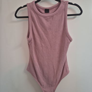 Body sans manches rose