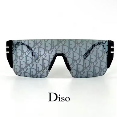 Lunettes de soleil à visière monogramme