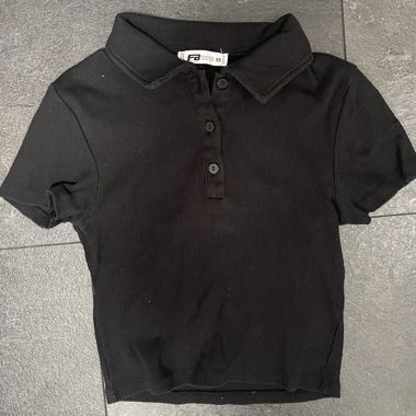 Polo noir XS