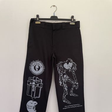 DEATH NOTE CUSTOM ANIME DICKIES