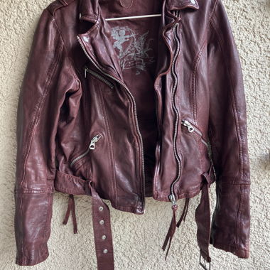 Lederjacke