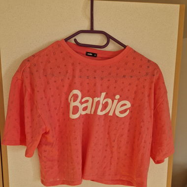 Tshirt barbie rose taille S