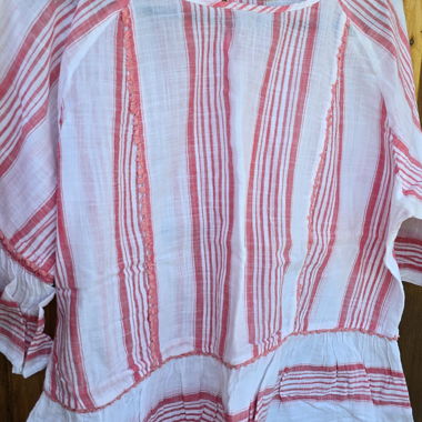 DANDARA Bluse aus Baumwolle mit Streifen XL