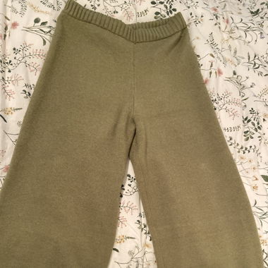 Grüne Winter Hose 