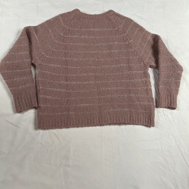 Maglione in maglia rosa