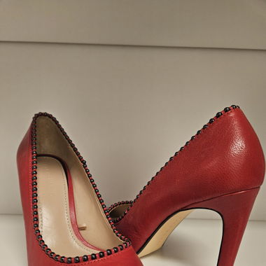 Rote High Heels Zara