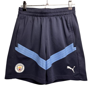 Pantaloncini Puma Manchester City blu scuro bambini 164