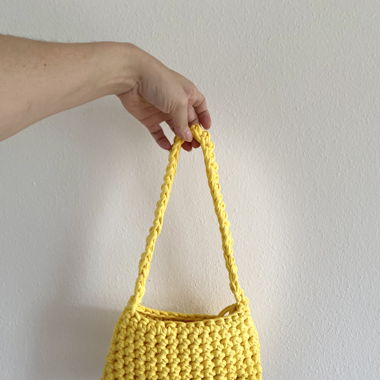 Handgemachte crochet bag