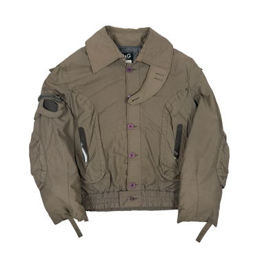 Dolce & Gabbana Sample AW03 Goggle Bomber Jacket