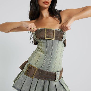 Jaded London - Vestito in jeans - Prezzo originale 130.-