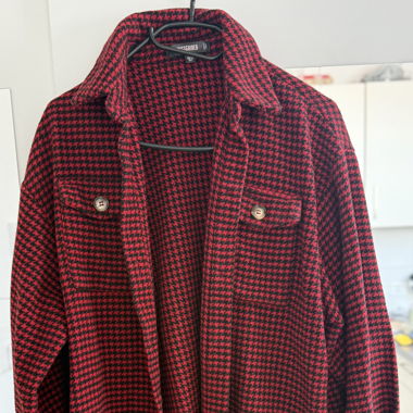 Chemise à carreaux rouge 