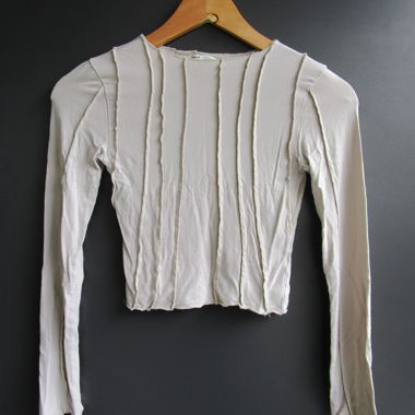 Maglione corto maniche lunghe