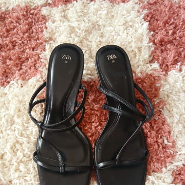 Black Kitten Heels 