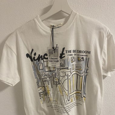 T-shirt von Pull&Bear mit Van Gogh Aufdruck