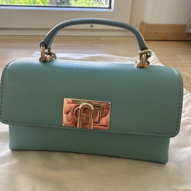 Furla 1927 Turquoise Mini Handbag