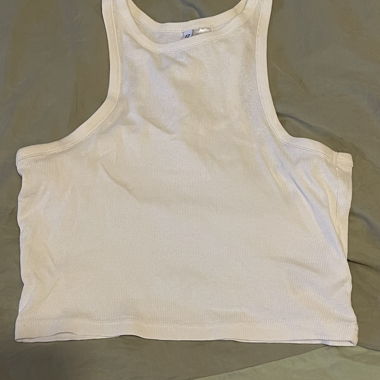 White tank top