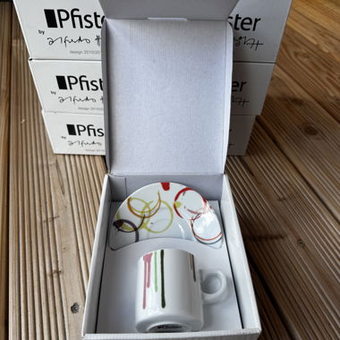 Pfister Espressotasse mit Unterteller7er-Set