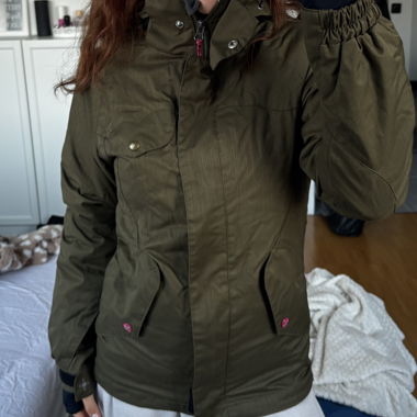 Veste de ski vert olive