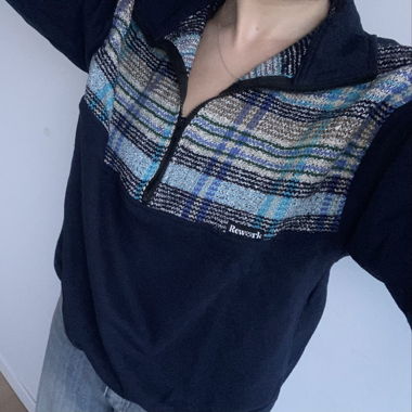 Quarter-zip sweater