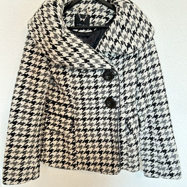 Veste d'hiver à carreaux