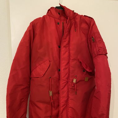 Giaccone Rosso Alpha Industries