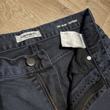 Carhartt WIP Slim Tapered Hose dunkelblau