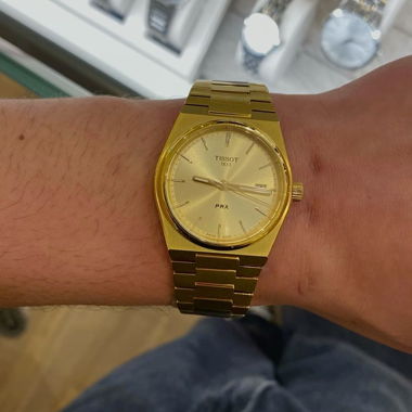 Tissot Prx Gold