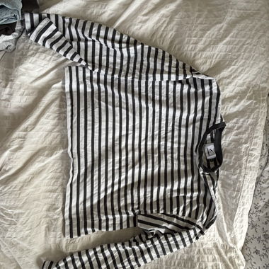T-shirt à manches longues rayé