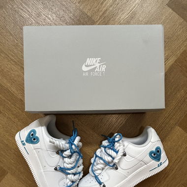 Nike Air force one big lace custom 