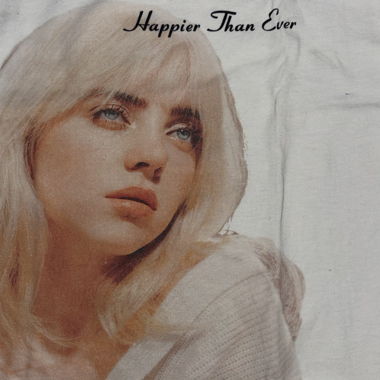 T-shirt oversize con grafica Billie Eilish