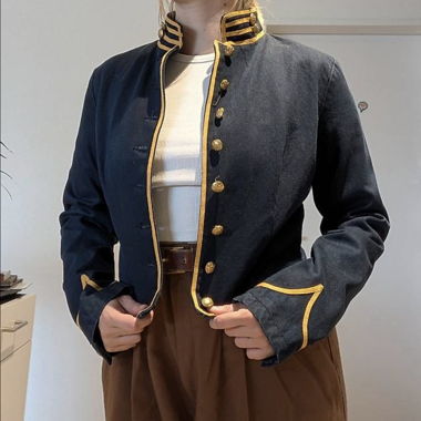 Ralph Lauren Militärlook Jeans Jacke Grösse S