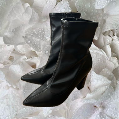 Point Toe High Heel Boots