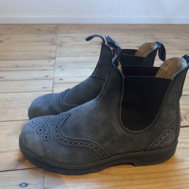 Stivali Chelsea grigi di Blundstons
