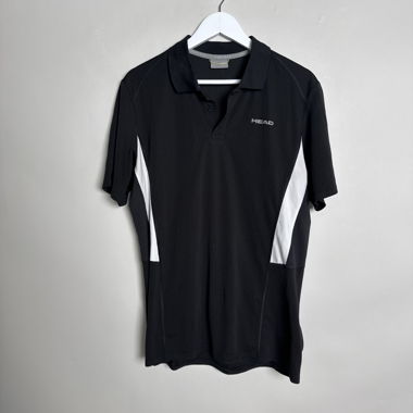 Polo noir HEAD