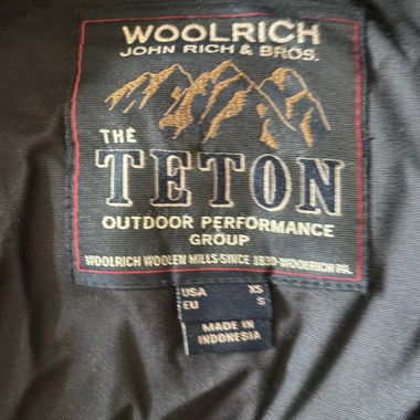 Parka Woolrich Teton – Taglia S – Blu