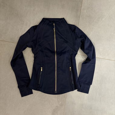 Giacca Lululemon blu scuro taglia 4