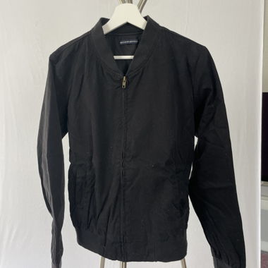 giacca bomber nera