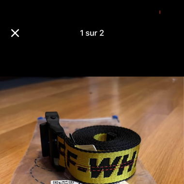 Ceinture off-white