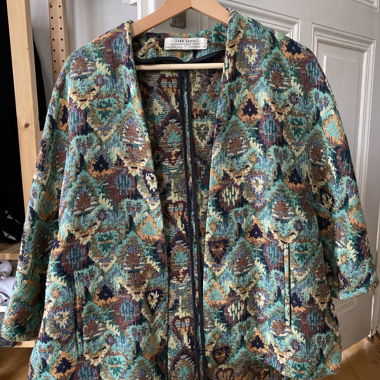 Veste légère à motifs