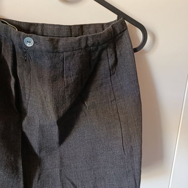 Basic Grey Mini Skirt