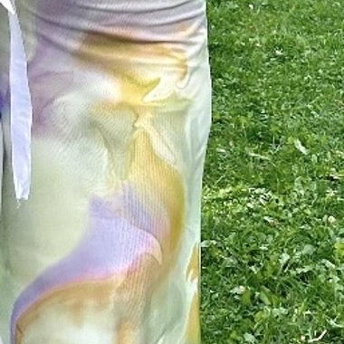 Flowing Satin Dress