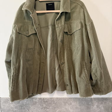 Jeans Cordjacke
