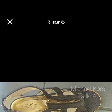 Chaussures compensées Mickaël Kors