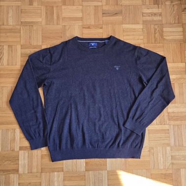 GANT Anthracite Grey Jumper