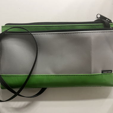 FREITAG F271 Masikura doppia borsa verde/grigio