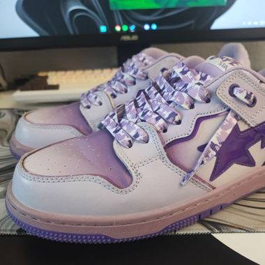 A Bathing Ape Bape SK8 Sta purple GR.44