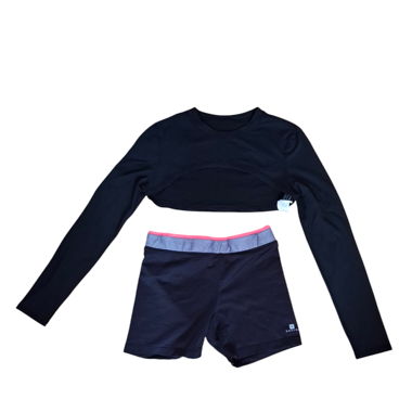Manches et short pour le sport