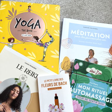 Lot de livres bien-être 